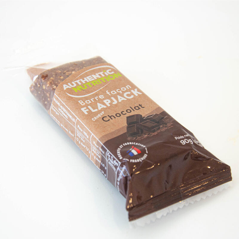 BARRE ENERGETIQUE Façon Flap Jack 4x22,5g - Chocolat