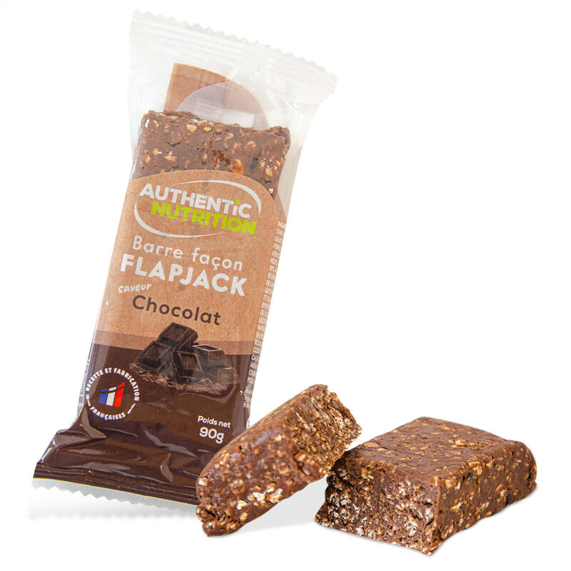 BARRE ENERGETIQUE Façon Flap Jack 4x22,5g - Chocolat