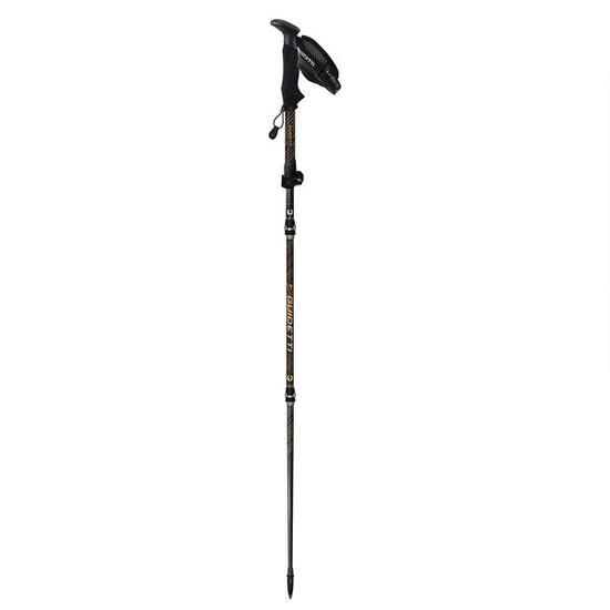 Bastoncino trekking in alluminio e carbonio Guidetti Flashlock Ambre