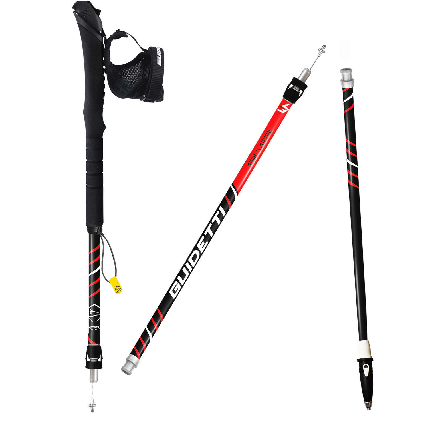 Bâtons de Trail pliables en aluminium - SILVER NEO 4/7