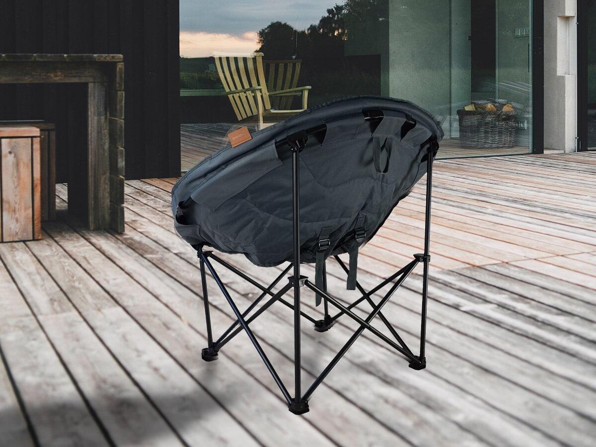 Campingstoelen Moonchair Deluxe XXL - opvouwbaar, draagtas - Max. 150 kg 4/7