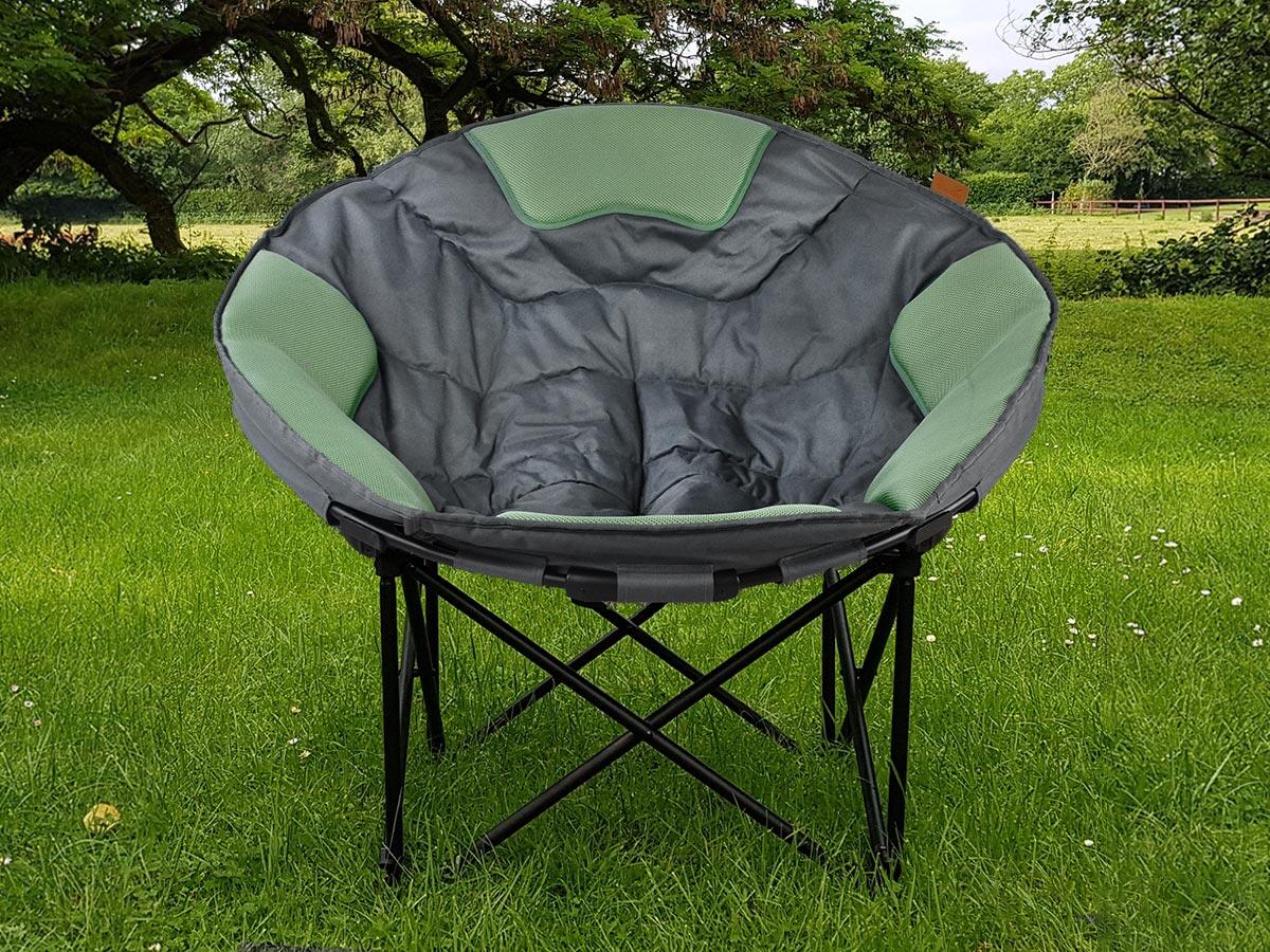 Campingstoelen Moonchair Deluxe XXL - opvouwbaar, draagtas - Max. 150 kg 2/7