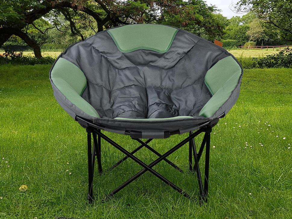 Fotel kempingowy składany Moonchair Deluxe XXL, do 150kg