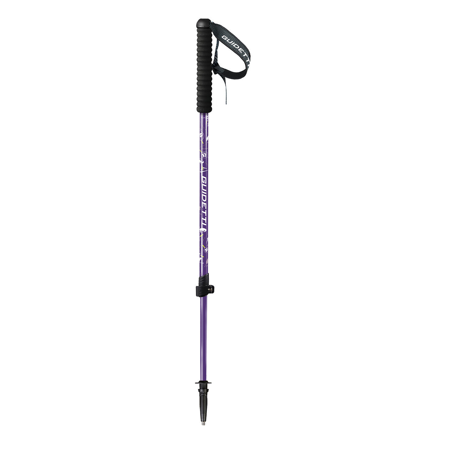 Bâtons De Randonnée Enfant 60-100 Cm – Aluminium 6063, Embout Caoutchouc/tungstène, Rondelle Anti-boue