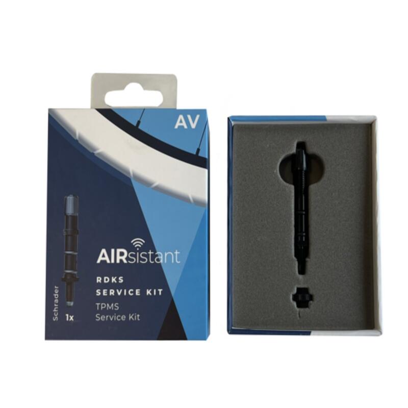 AIRsistant – 1 Capteur – Valve Schrader (AV) | Manomètre numérique pour pneu