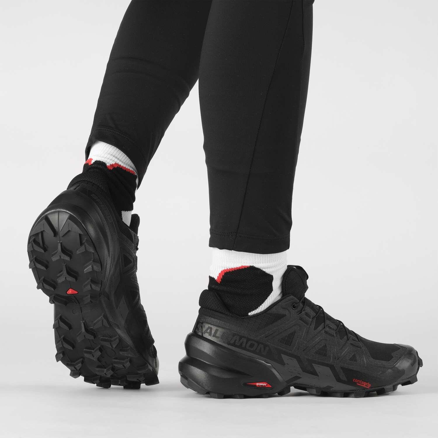Schoenen Salomon Speedcross 6 Dames Zwart 3/5
