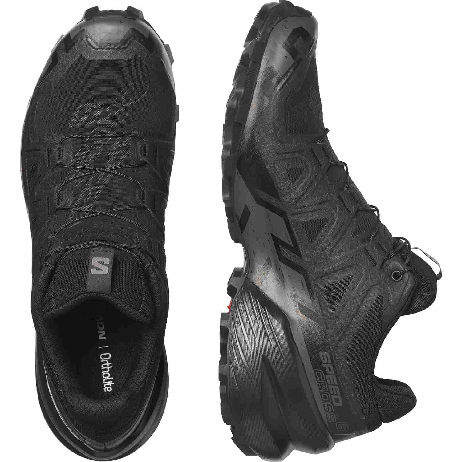 Schoenen Salomon Speedcross 6 Dames Zwart 4/5