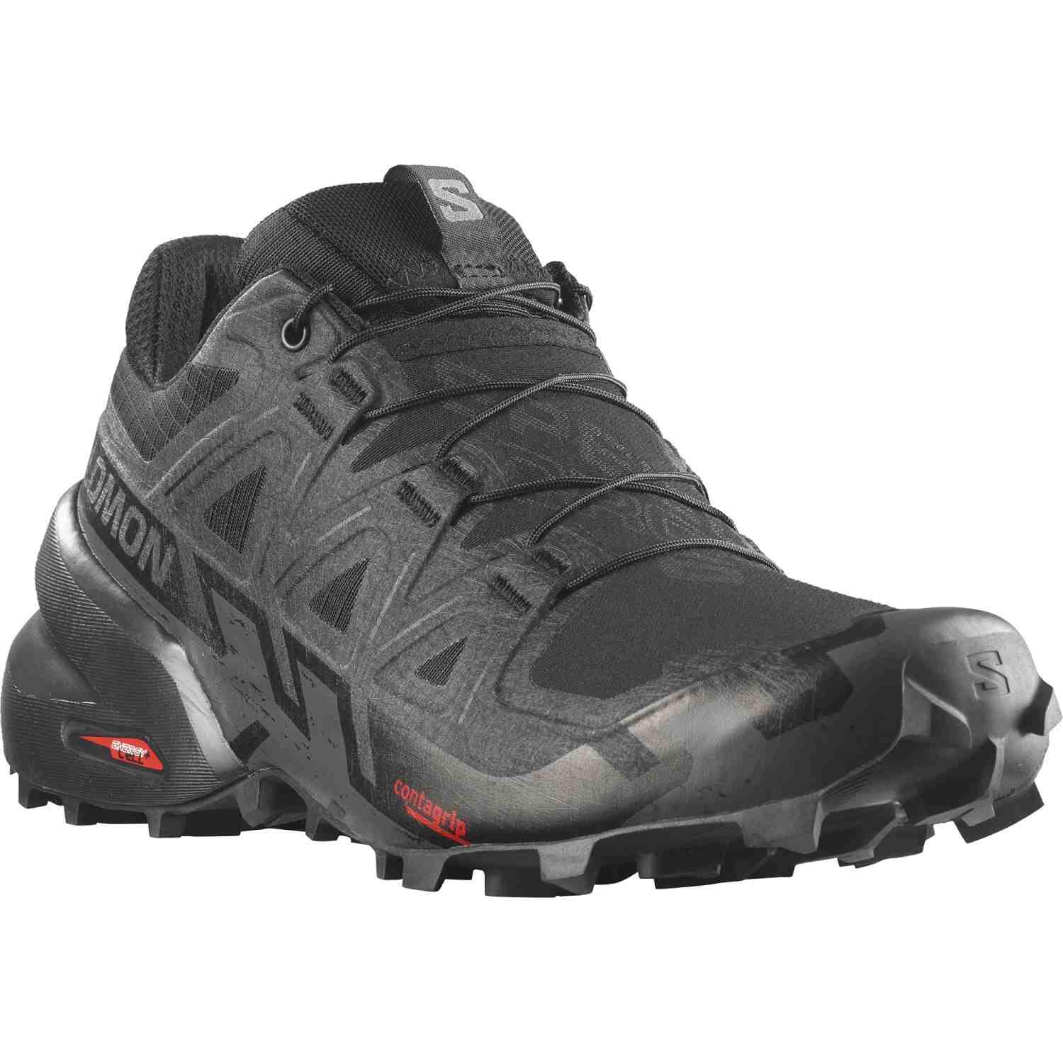 Schoenen Salomon Speedcross 6 Dames Zwart 5/5