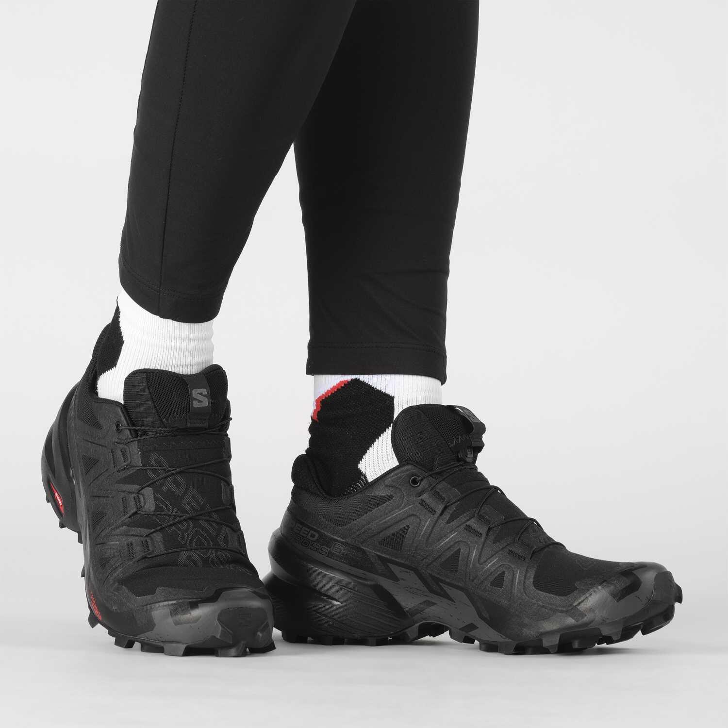 Schoenen Salomon Speedcross 6 Dames Zwart 2/5