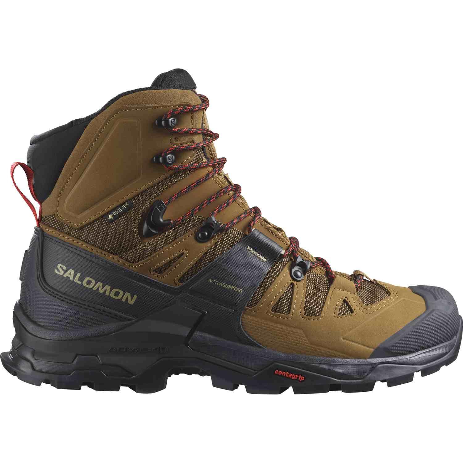 Bocanci Drumetie Barbati QUEST 4 Gore-Tex Maro