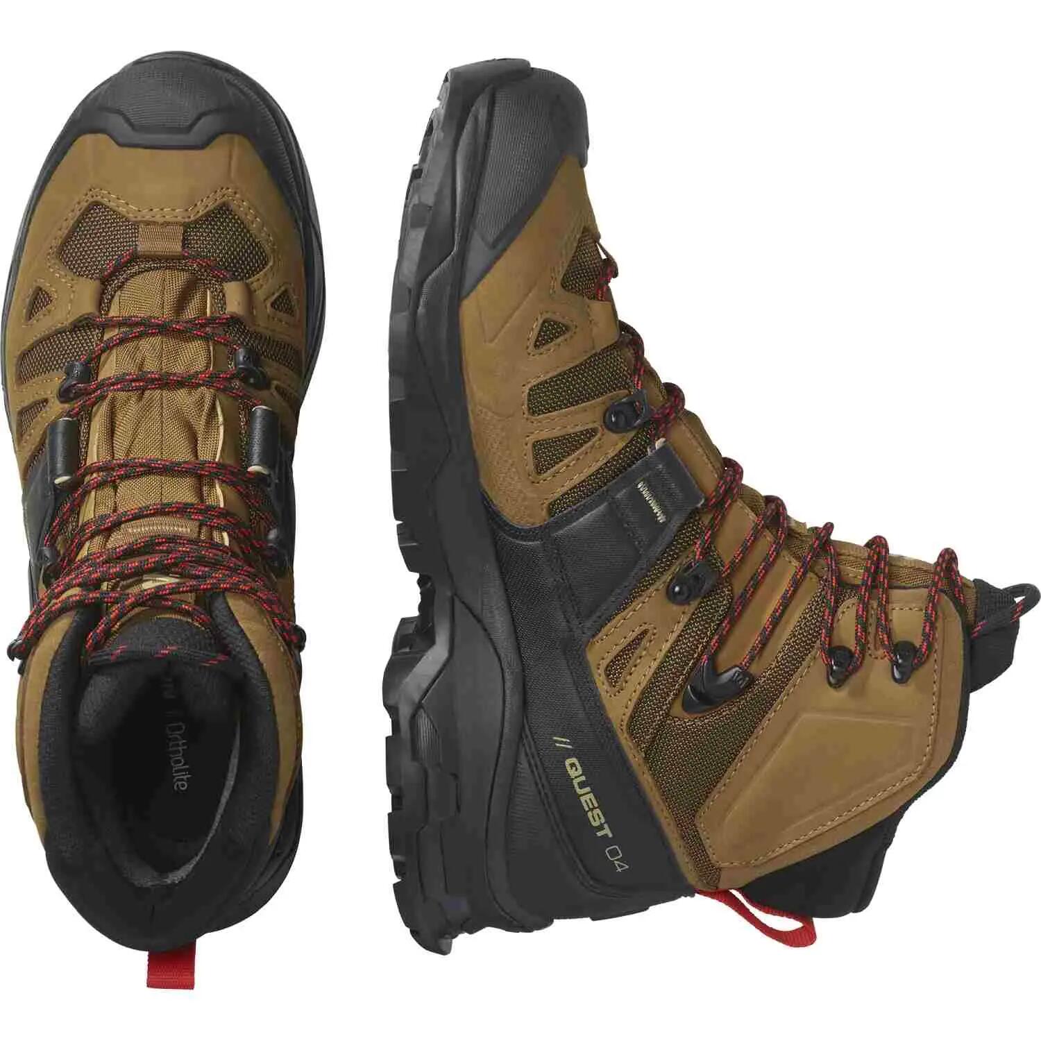 Bocanci Drumetie Barbati QUEST 4 Gore-Tex Maro 5/5