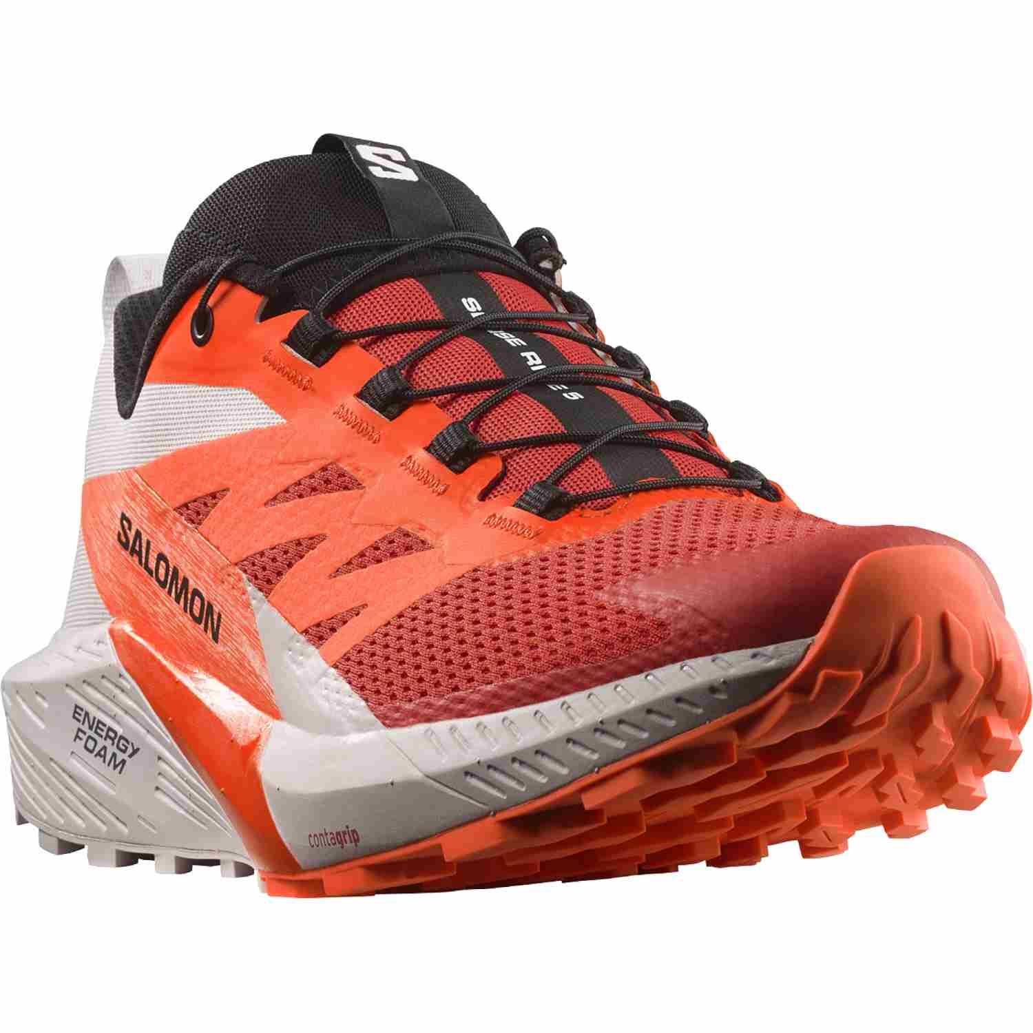 Zapatillas para hombre Salomon Sense ride 5 en color naranja 4/5