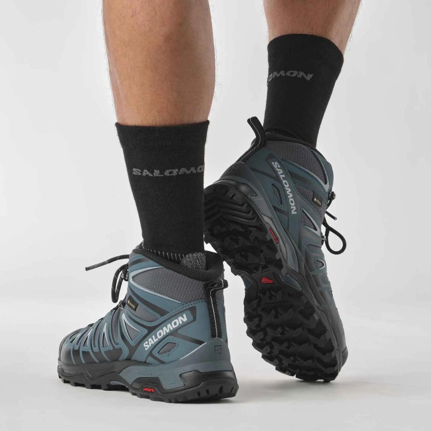 Ghete Drumetie Barbati X ULTRA PIONEER MID Gore-Tex Antracit 4/5