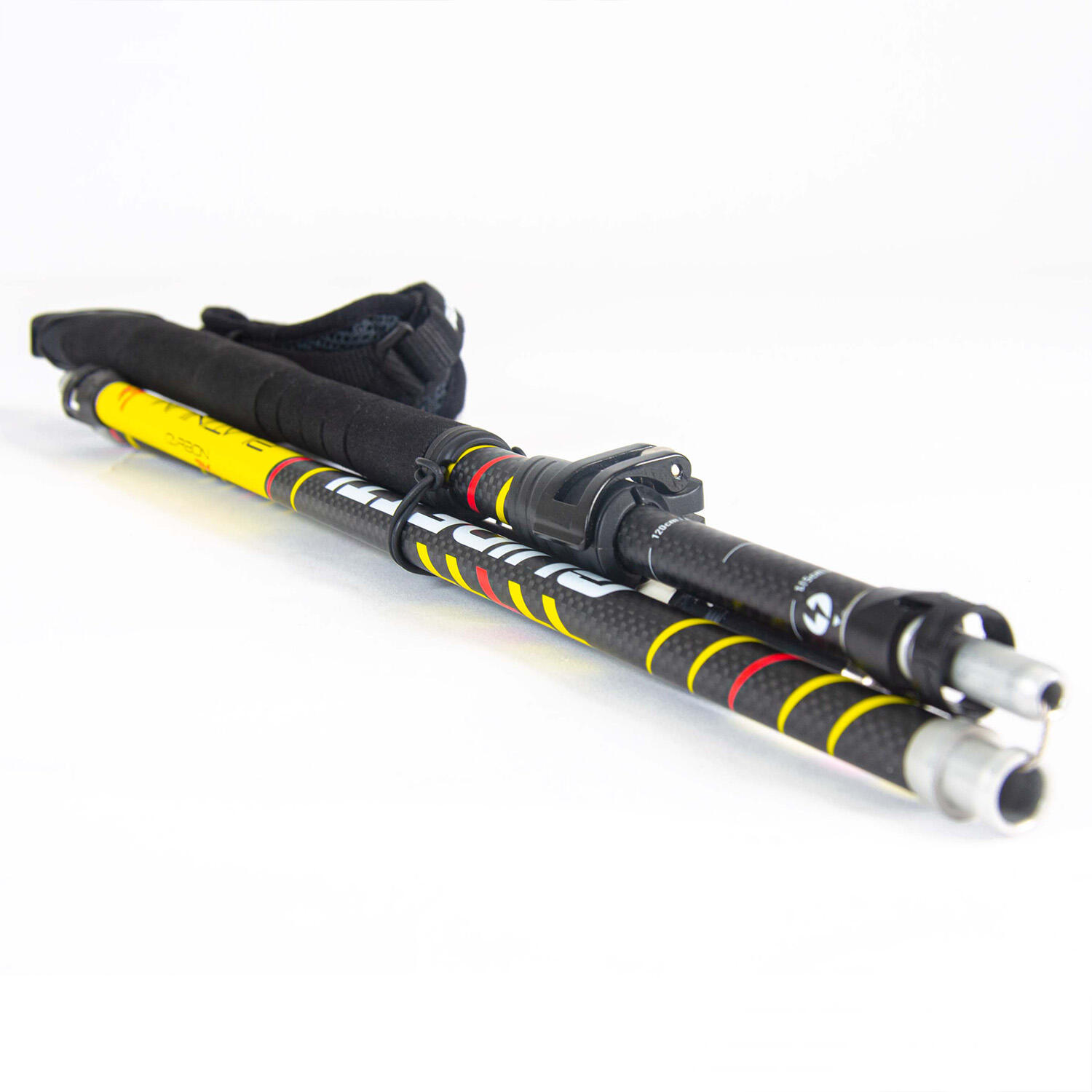 Bâtons de Trail Pliables en Carbone -PLATINIUM FLEXO PERF 4/7