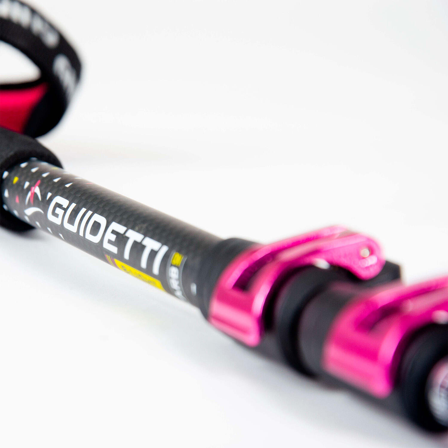 Hiking stick ruby carbon Guidetti B Light 2/7