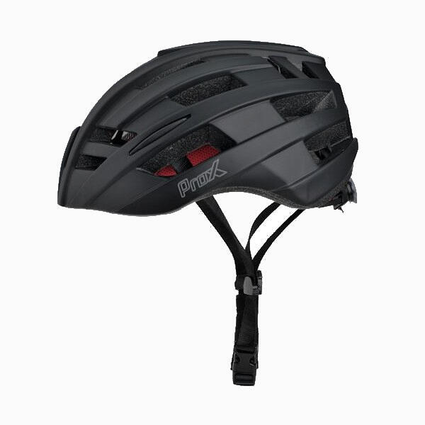 Casque de vélo Route/VTT - Large 55/61cm - Lumière rouge - Hommes/Femmes