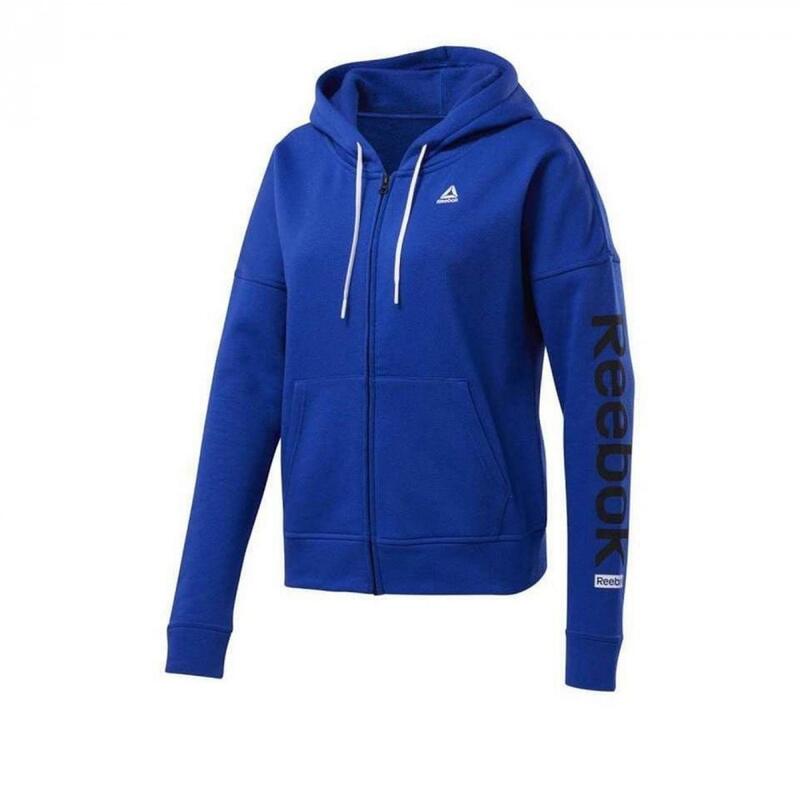 Linear Logo Fullzip Sweat-shirt Femme