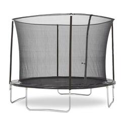 Trampoline Plum Fun avec filet de sécurité - 305 cm - Noir