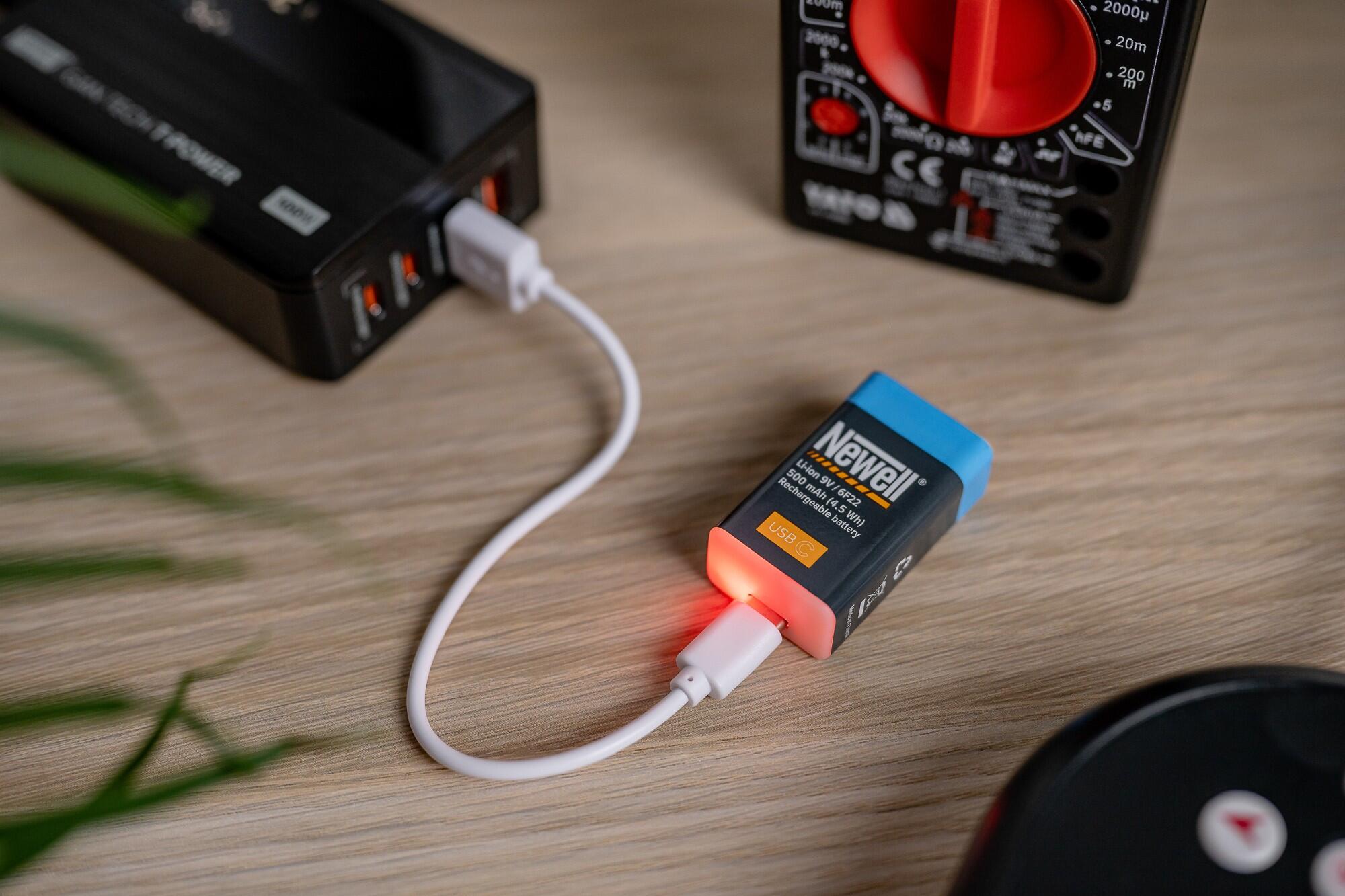 Akumulator Newell 9 V USB-C 500 mAh 5/5