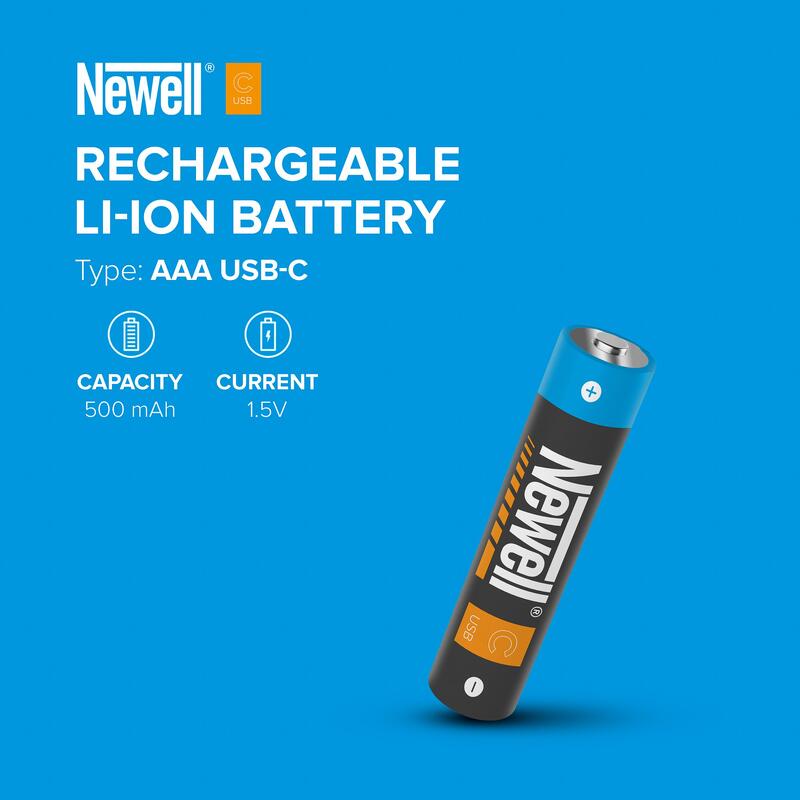 Akumulator Newell AAA USB-C 500 mAh 2 szt. blister