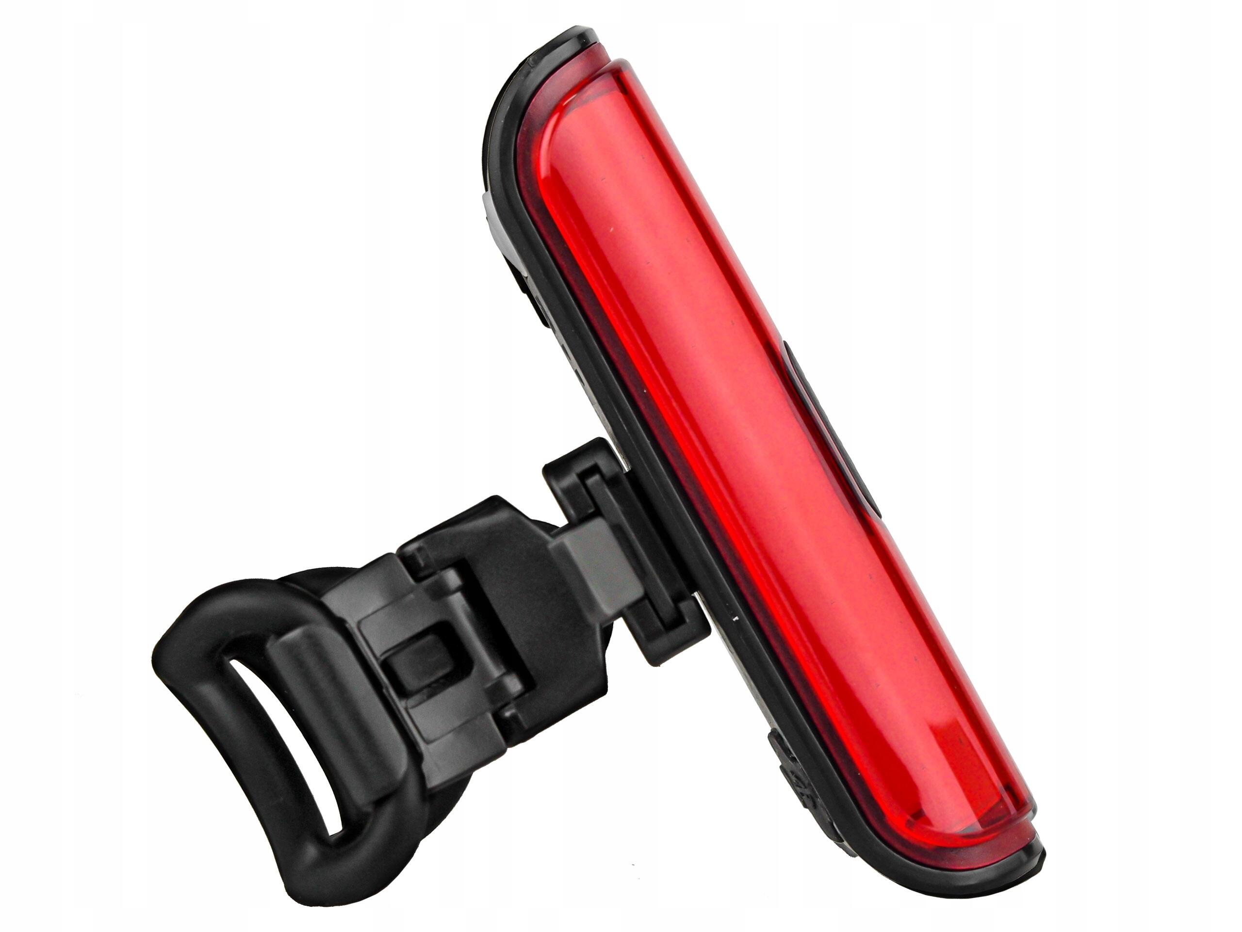 Luz trasera de bicicleta de 50 lúmenes con visibilidad de 180° 2/3