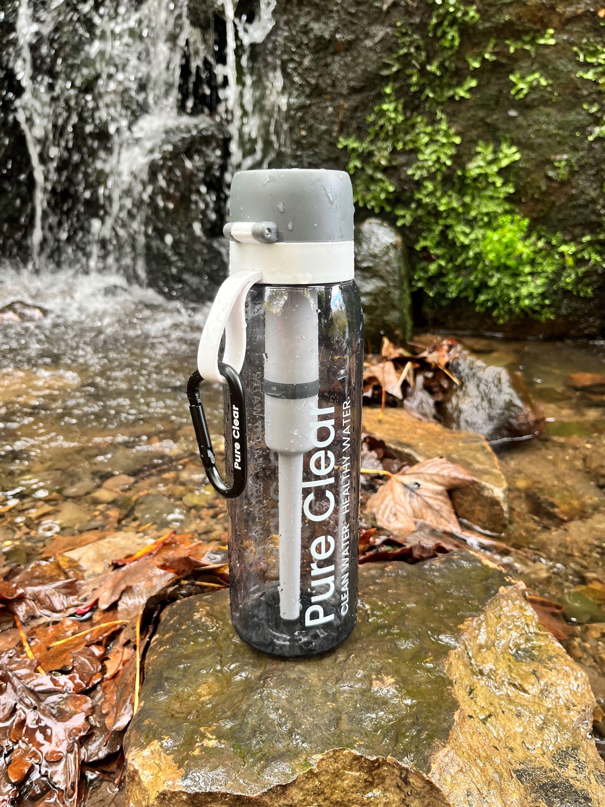 Active Filter Water Bottle -Virus, Bacteria, Parasite, Chemical protection 4/7