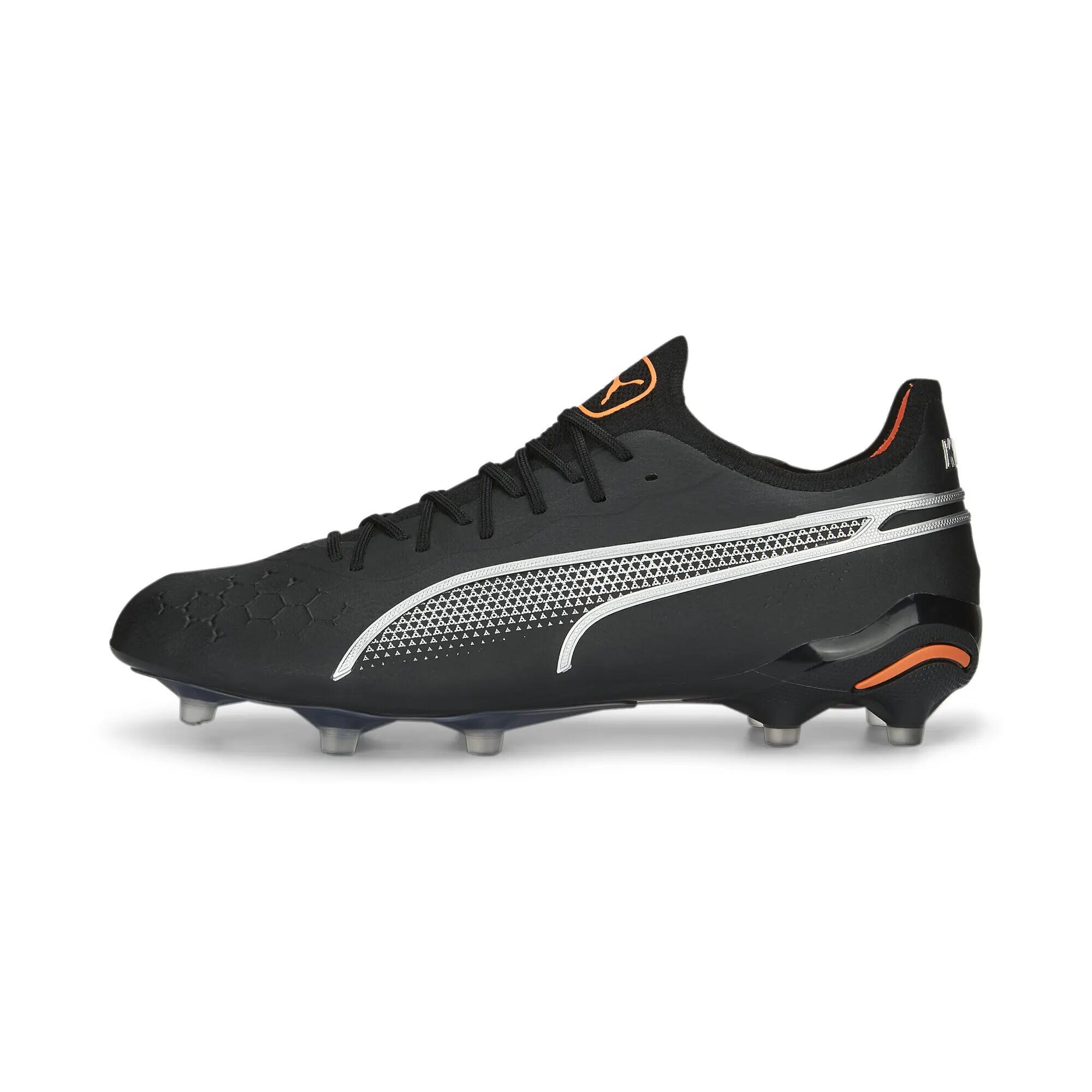 Scarpe da calcio KING ULTIMATE FG/AG PUMA Black Silver Ultra Orange 3/15