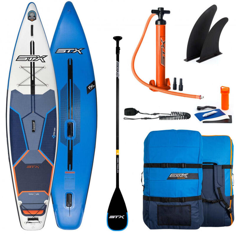 Nafukovací paddleboard STX WS Hybrid Tourer 11'6''x32''x6'' BLUE/ORANGE