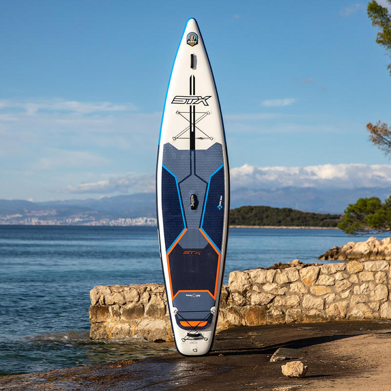 Nafukovací paddleboard STX WS Hybrid Tourer 11'6''x32''x6'' BLUE/ORANGE