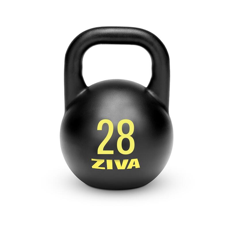 Kettlebell Signature Competition ZIVA negra 28 kg