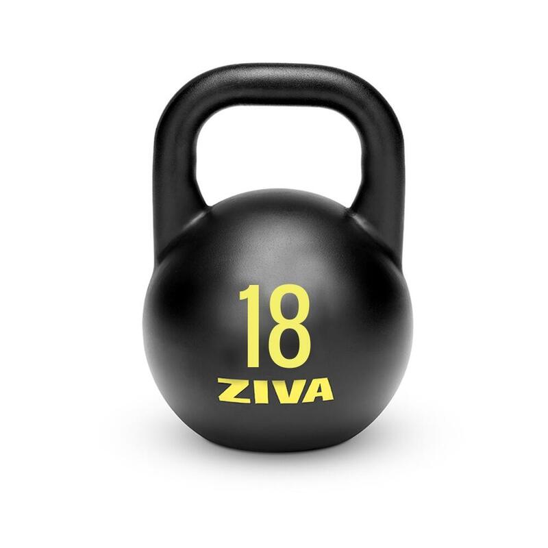 Kettlebell Signature Competition ZIVA negra 18 kg