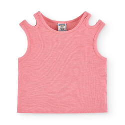 Charanga Camiseta de niña rosa
