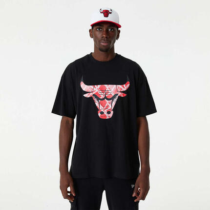 T-Shirt NBA Chicago Bulls Infill Logo Hommes NEW ERA
