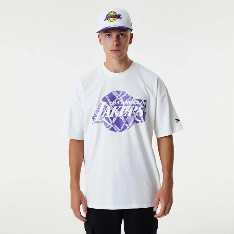 T-Shirt NBA Los Angeles Lakers Infill Logo Herren NEW ERA