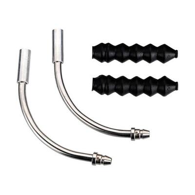 Hoekstekker met rubber bbb cycling v-brake (x2)