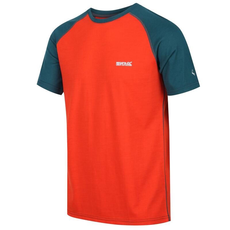 Tornell Heren Fitness T-shirt - Oranje