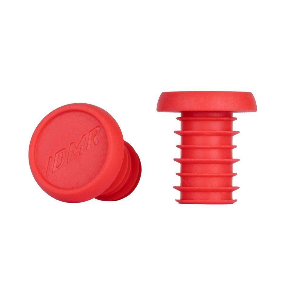 DMR Plastic Handlebar Plugs - Red - Push-Fit 1/1