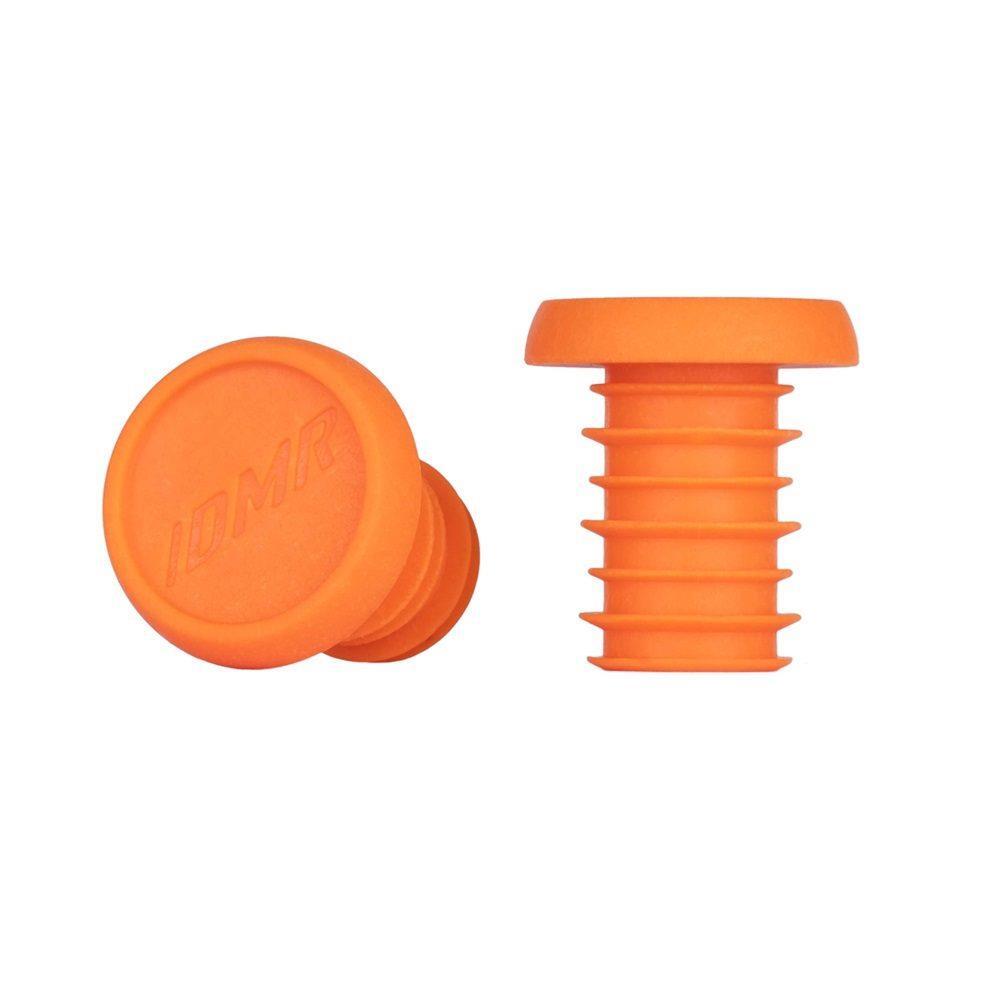 DMR DMR Plastic Handlebar Plugs - Orange - Push-Fit