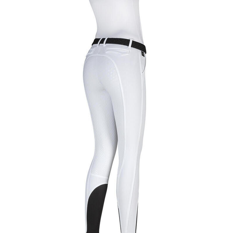 Rijbroek - Paardrijden - Unisex -  White - Equiline