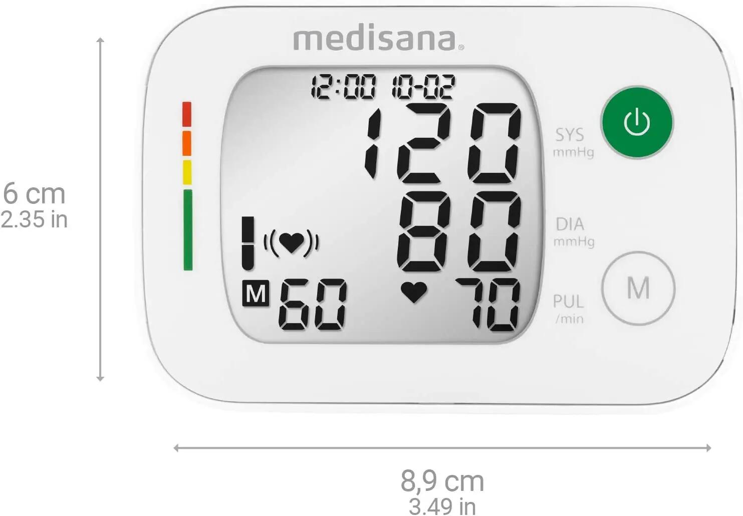 medisana BW 335 tensiomètre de poignet et cardiofréquencemètre 2/7