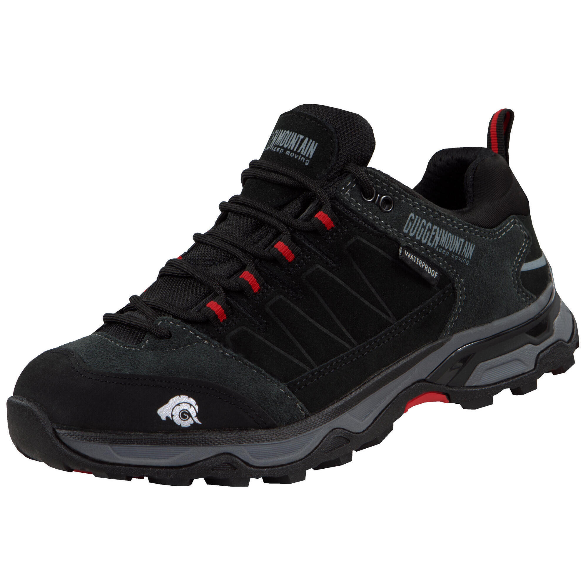 Guggen Mountain - Chaussures De Trekking Femme Chaussures De Randonnée Femme Pt030 - Chaussures De Sport - Noir - 36 - Decathlon