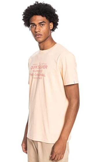 QUIKSILVER Quiksilver T-Shirt Feeding Line cream 2/3