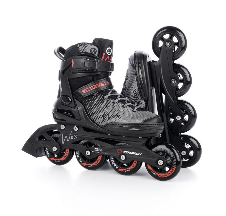 Wox 84 Uni- Inline Skates - Unisex - Schwarz - Rot 6/7