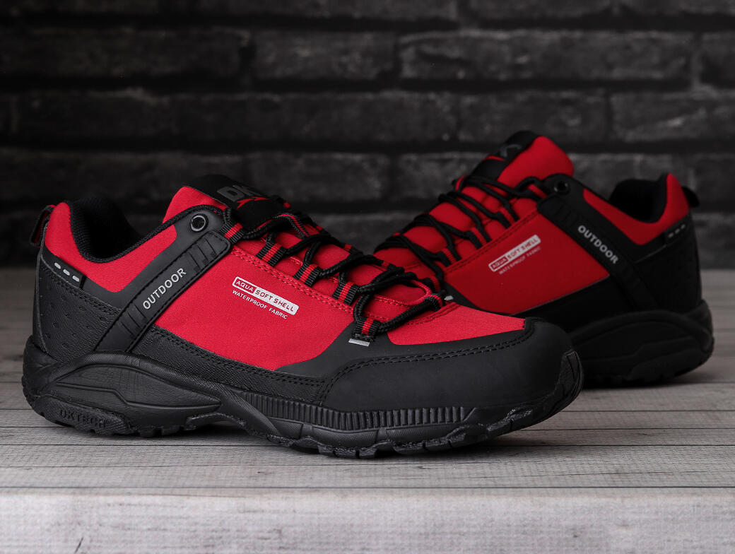 Buty męskie sportowe trekkingowe DK PREDATOR LOW RED 2/7