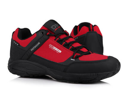 Buty męskie trekkingowo górskie DK PREDATOR LOW RED