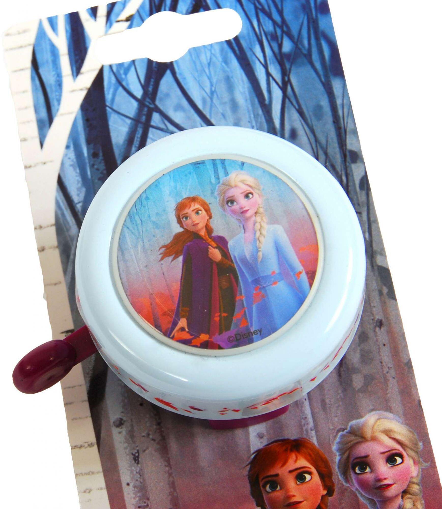 Disney Frozen 2 Fietsbel Meisjes Licht Blauw Paars VOLARE BICYCLES Decathlon