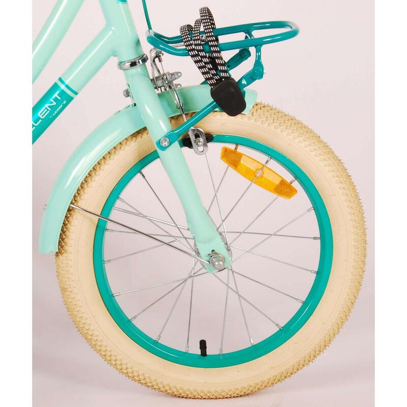 Vélo pour enfants Volare Excellent - Filles - 16 pouces - Vert