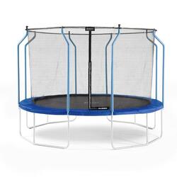 Trampoline Springsafe Plum Wave - 427 cm - Brouillard inclus