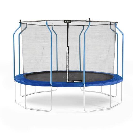 Trampoline Springsafe Plum Wave - 427 cm - Brouillard inclus