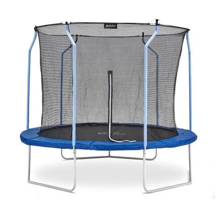 Trampoline Springsafe Plum Wave - 427 cm - Brouillard inclus